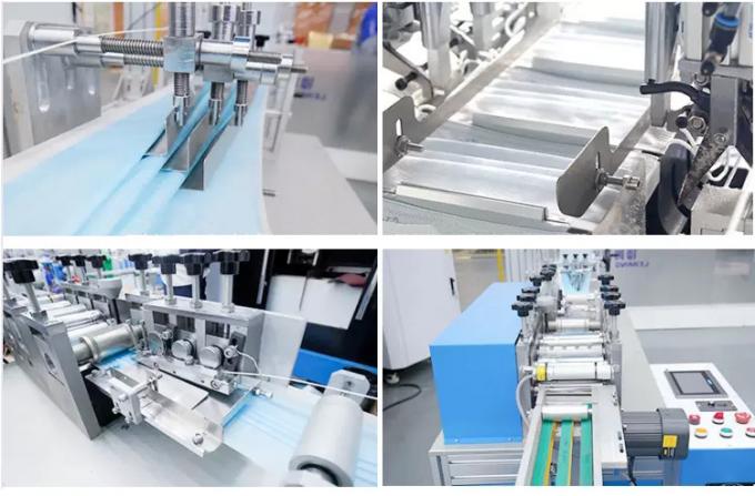 Het ultrasone Medische Masker die van het 3 Vouw Chirurgische Gezicht Machine maken 1