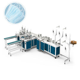 China Het ultrasone Medische Masker die van het 3 Vouw Chirurgische Gezicht Machine maken leverancier