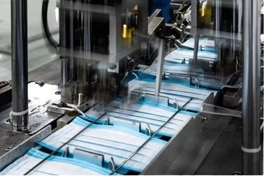 Antiroest Ultrasoon Vlak Automatisch Gezichtsmasker die Machine maken leverancier