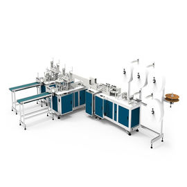 Het ultrasone Medische Masker die van het 3 Vouw Chirurgische Gezicht Machine maken leverancier
