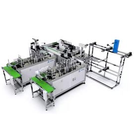 Beschikbare Drie van de niet Geweven de Makerlagen Machine van het Gezichtsmasker leverancier