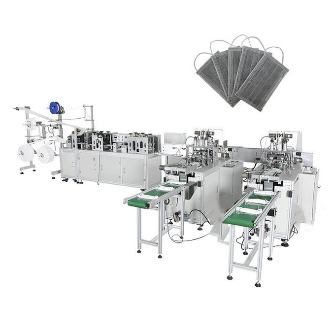 Volledig Automatische niet Geweven Gezichtsmasker Productiemachine 0